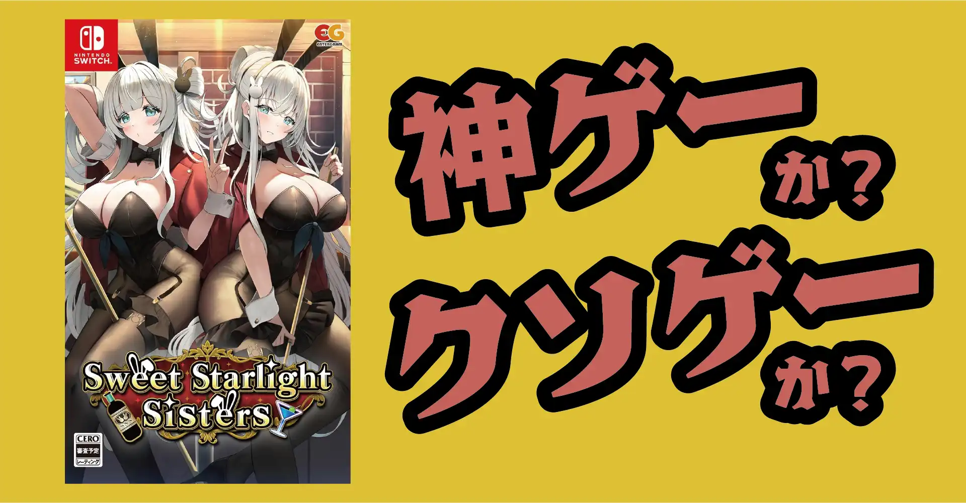 Sweet Starlight Sistersは神ゲーか？クソゲーか？感想・レビュー・評価【Switch・PC】