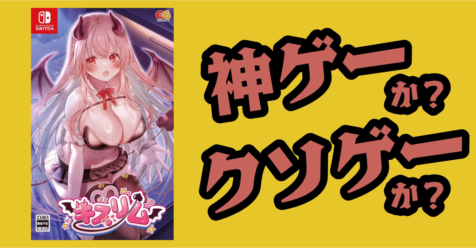 キスリムは神ゲーか？クソゲーか？感想・評価・レビュー【Switch・Steam】