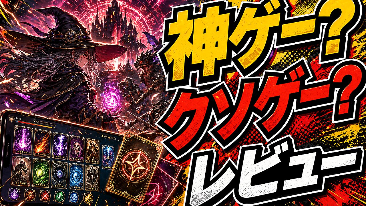 魔女ダンジョンのレビュー用アイキャッチ画像