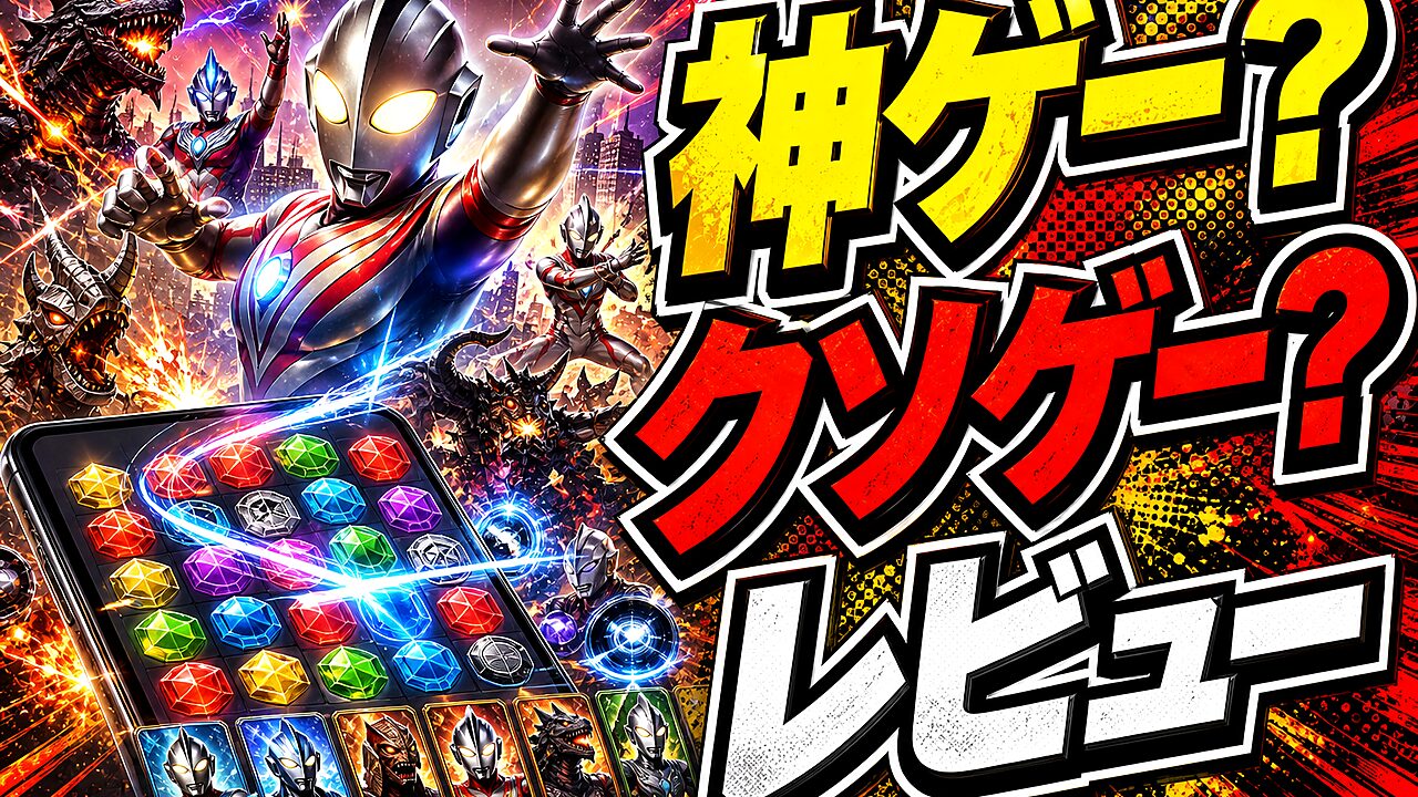 ウルトラマン パズルシュワッチ!!のレビュー用アイキャッチ画像