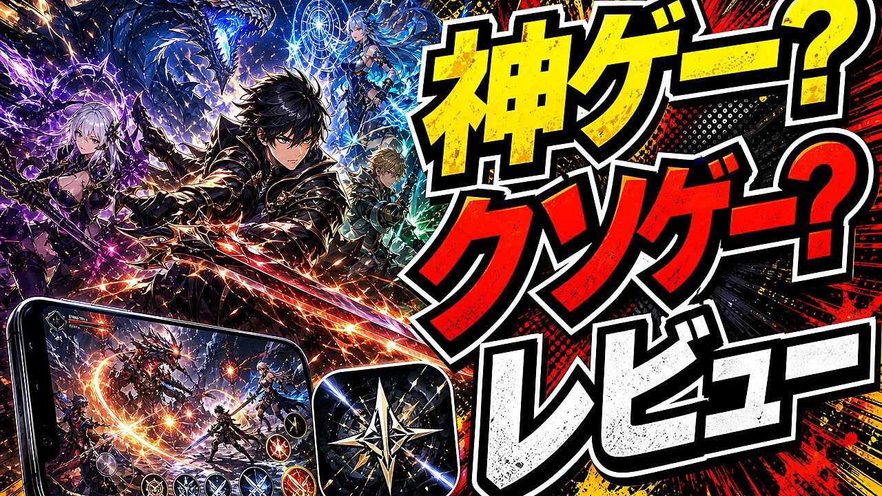 スマホ（iOS/Android）のレビュー用アイキャッチ画像