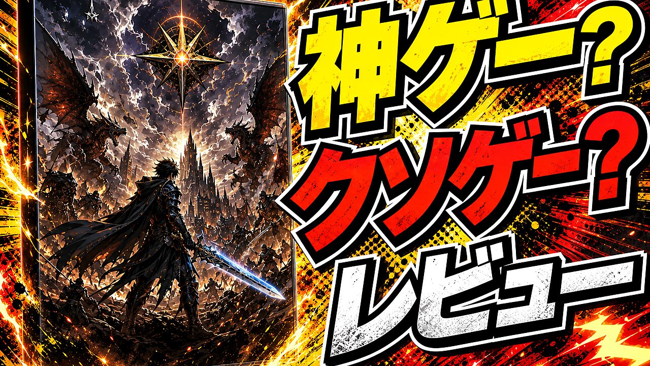 Steam・スマホのレビュー用アイキャッチ画像