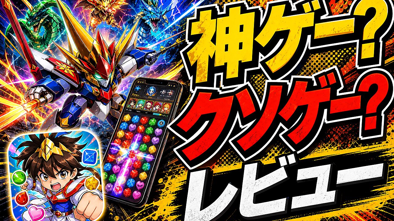魔神英雄伝ワタル パズルでおもしろカッコいいぜ!!のレビュー用アイキャッチ画像
