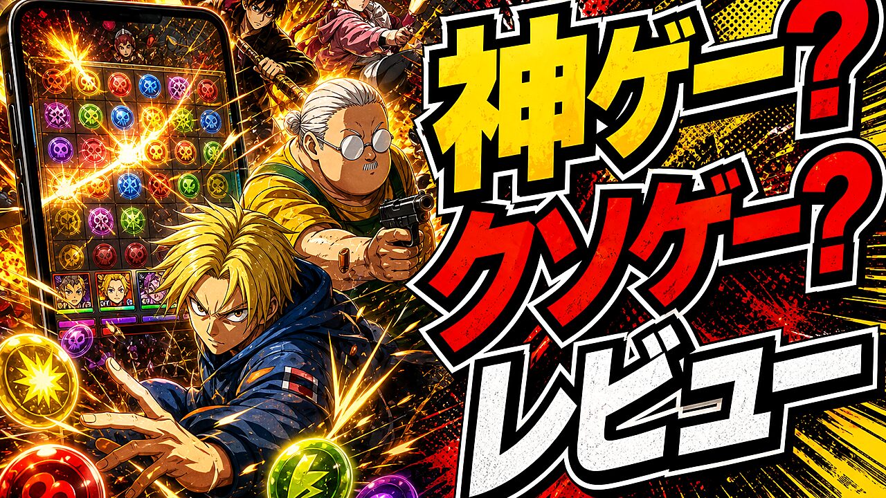 サカモトデイズ・iOS・Androidのレビュー用アイキャッチ画像