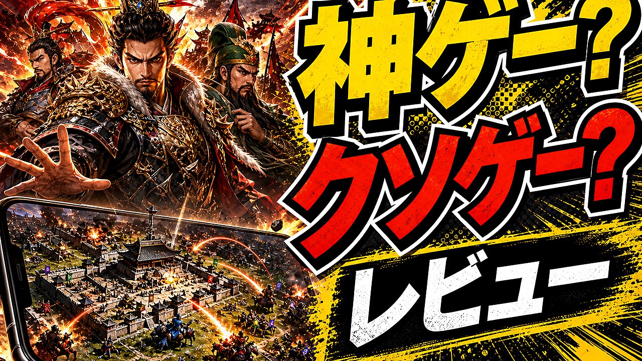 三國志 王戦のレビュー用アイキャッチ画像