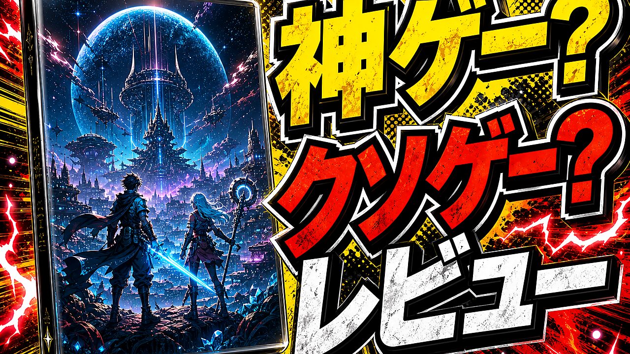 PC・PS5・PS4・Xbox One・Appのレビュー用アイキャッチ画像