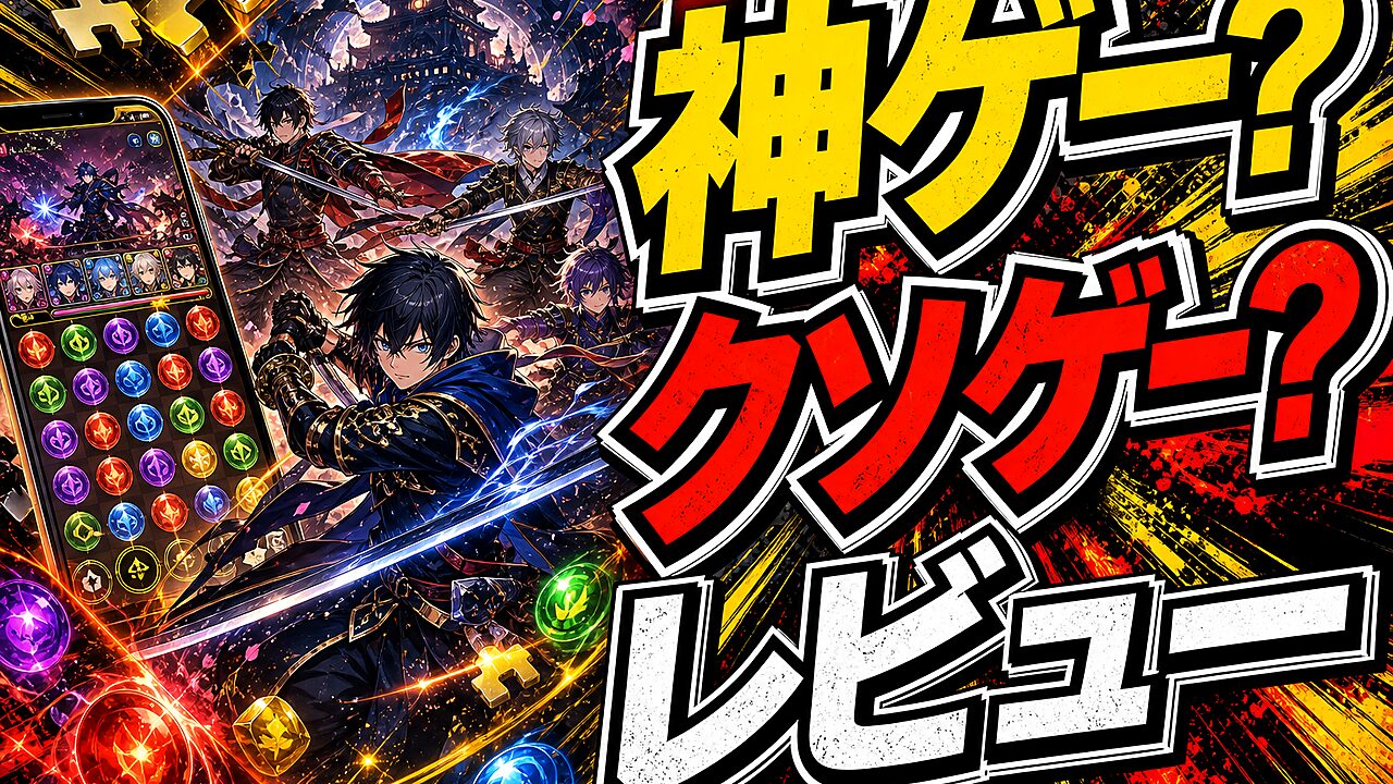 刀剣乱舞ぱずぎりのレビュー用アイキャッチ画像