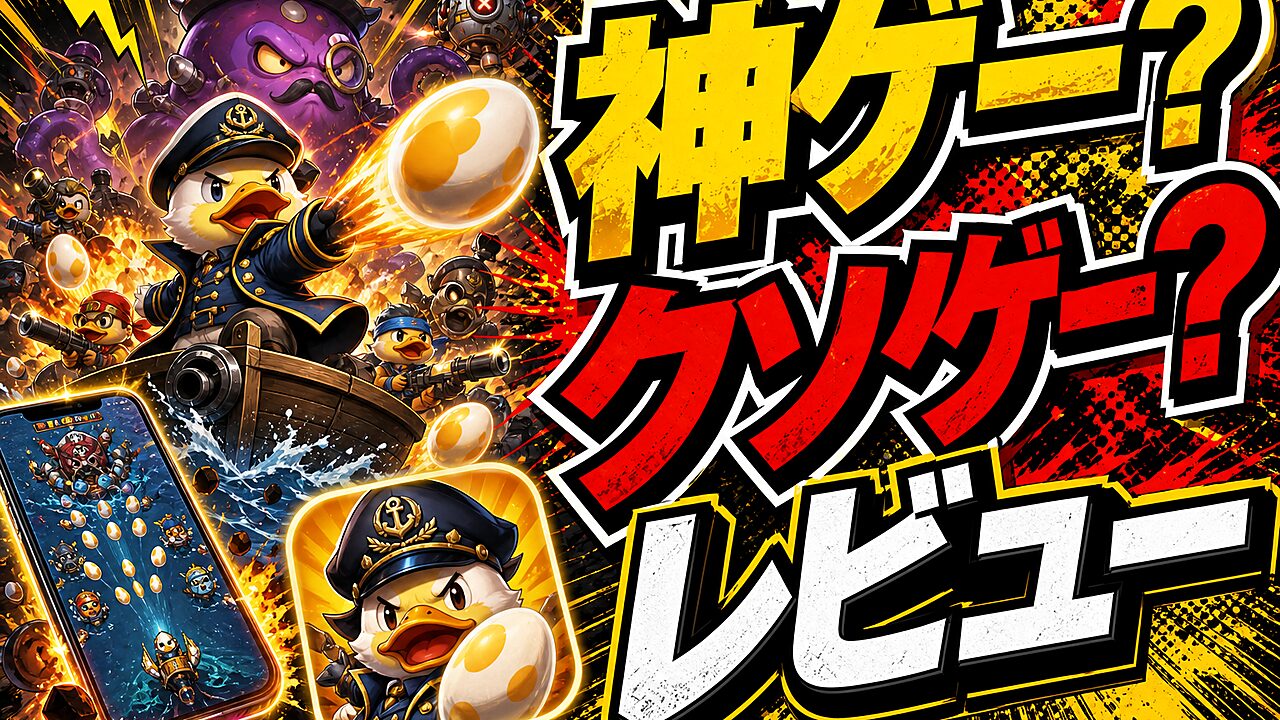 ダックスクワッド：バウンドエッグのレビュー用アイキャッチ画像