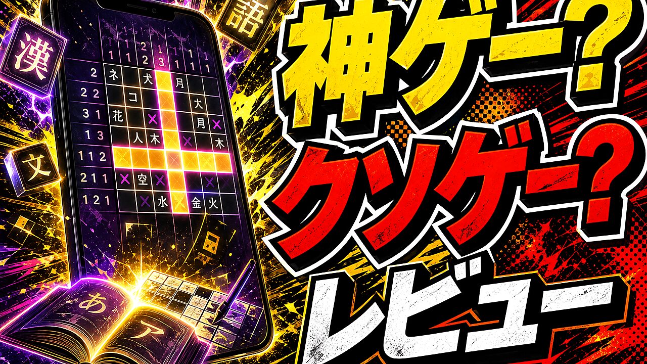 日本語マトリックス論理パズルのレビュー用アイキャッチ画像