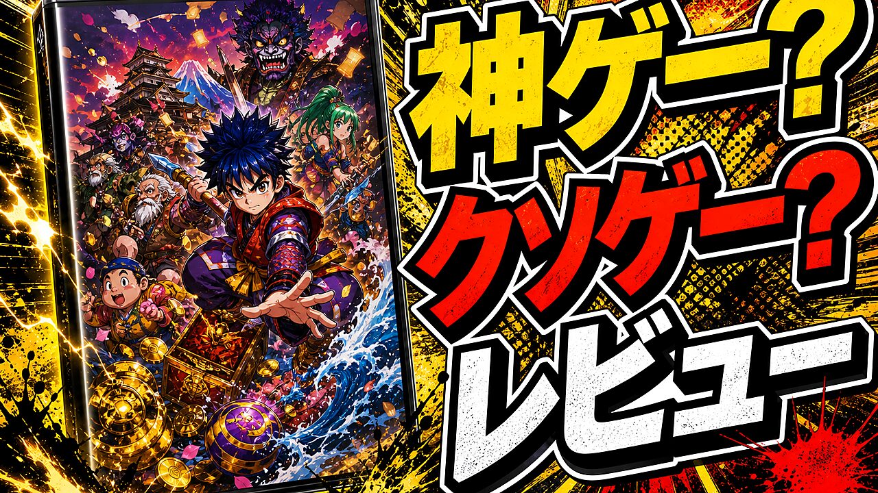 がんばれゴエモン大集合！のレビュー用アイキャッチ画像