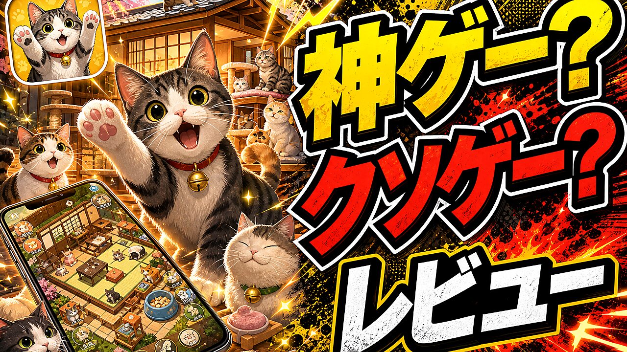 にゃんこの家のレビュー用アイキャッチ画像